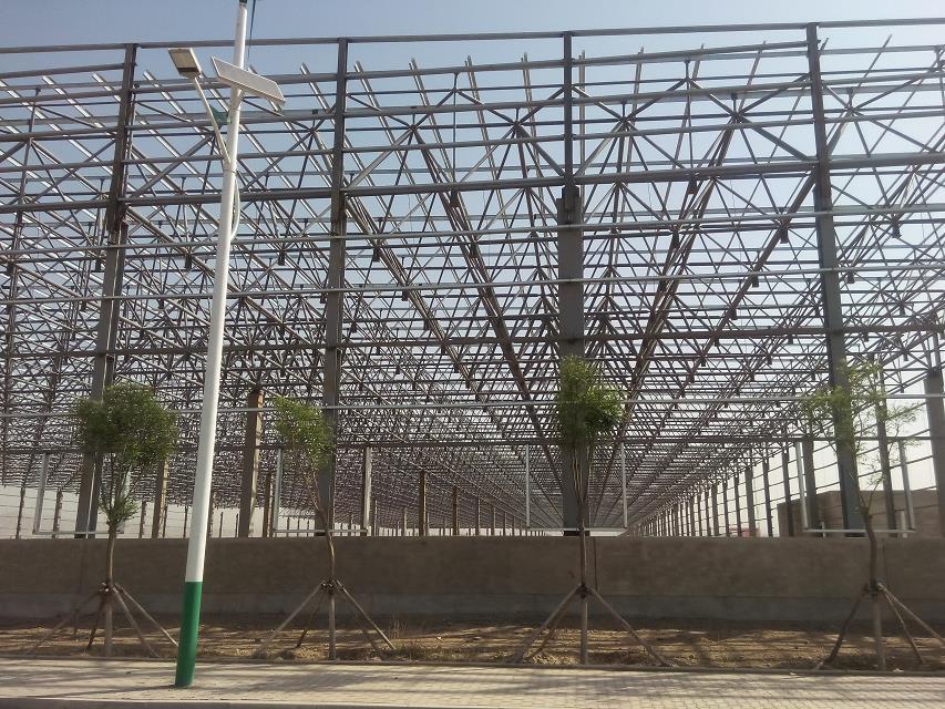 桂林汽车工业厂房网架